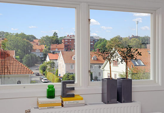 55平米白色瑞典公寓 领略北欧风的清雅之美