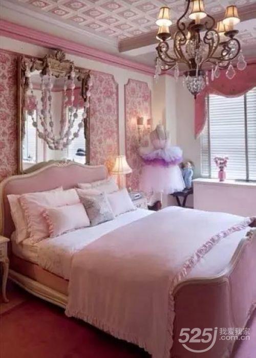 粉粉嫩嫩的公主房，惊艳了每个妈妈！